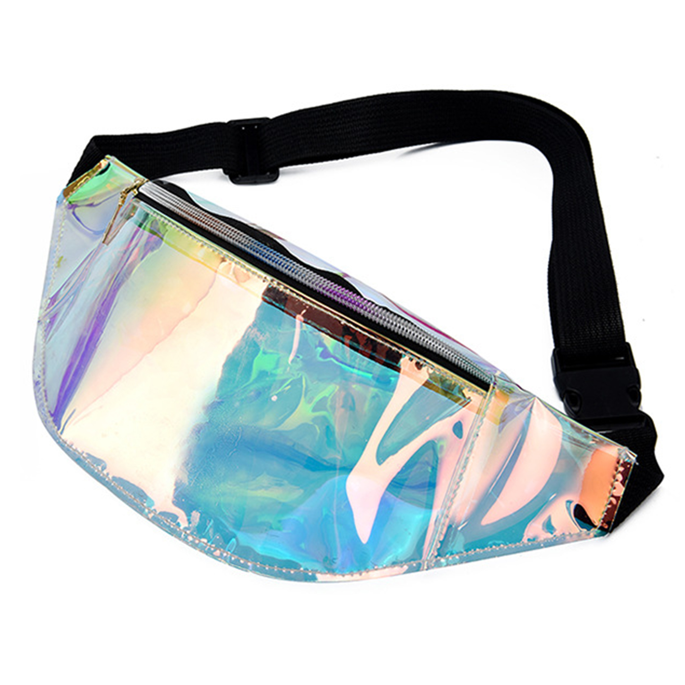 Holographic PVC Waist Bag