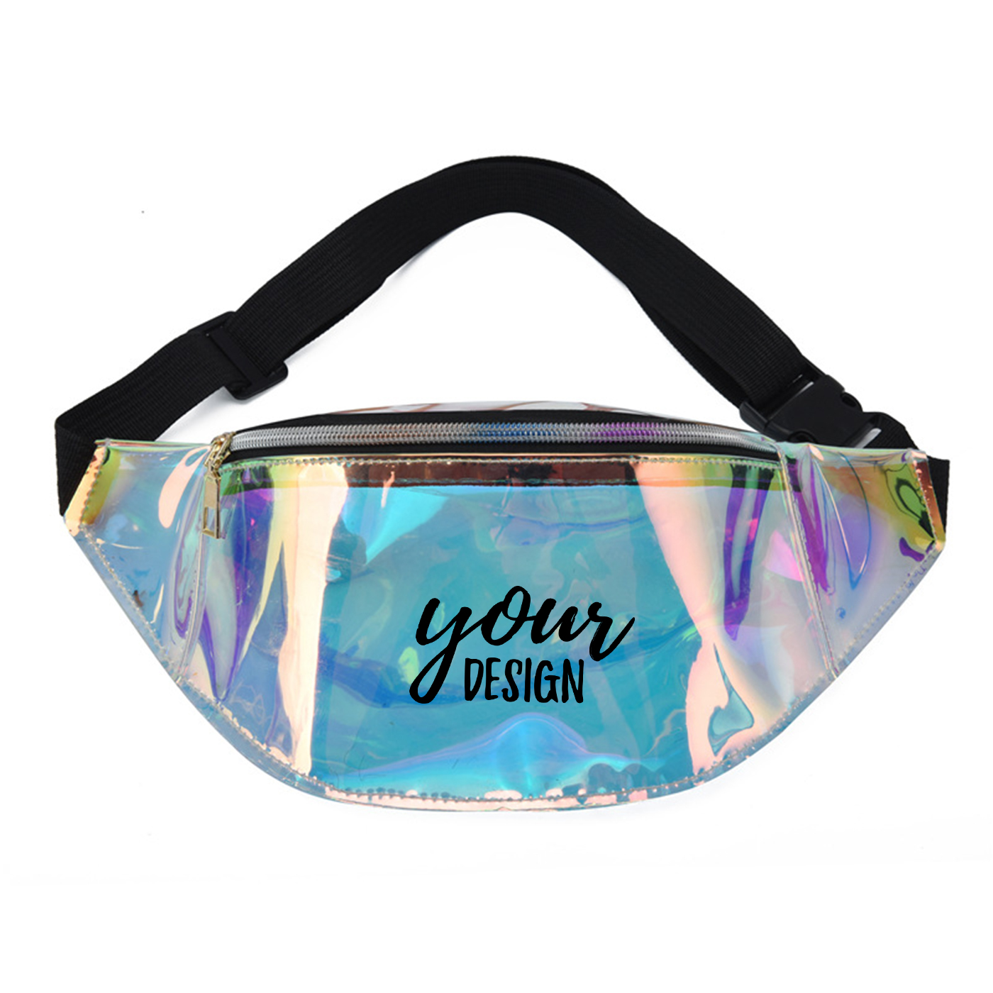 Holographic PVC Waist Bag1