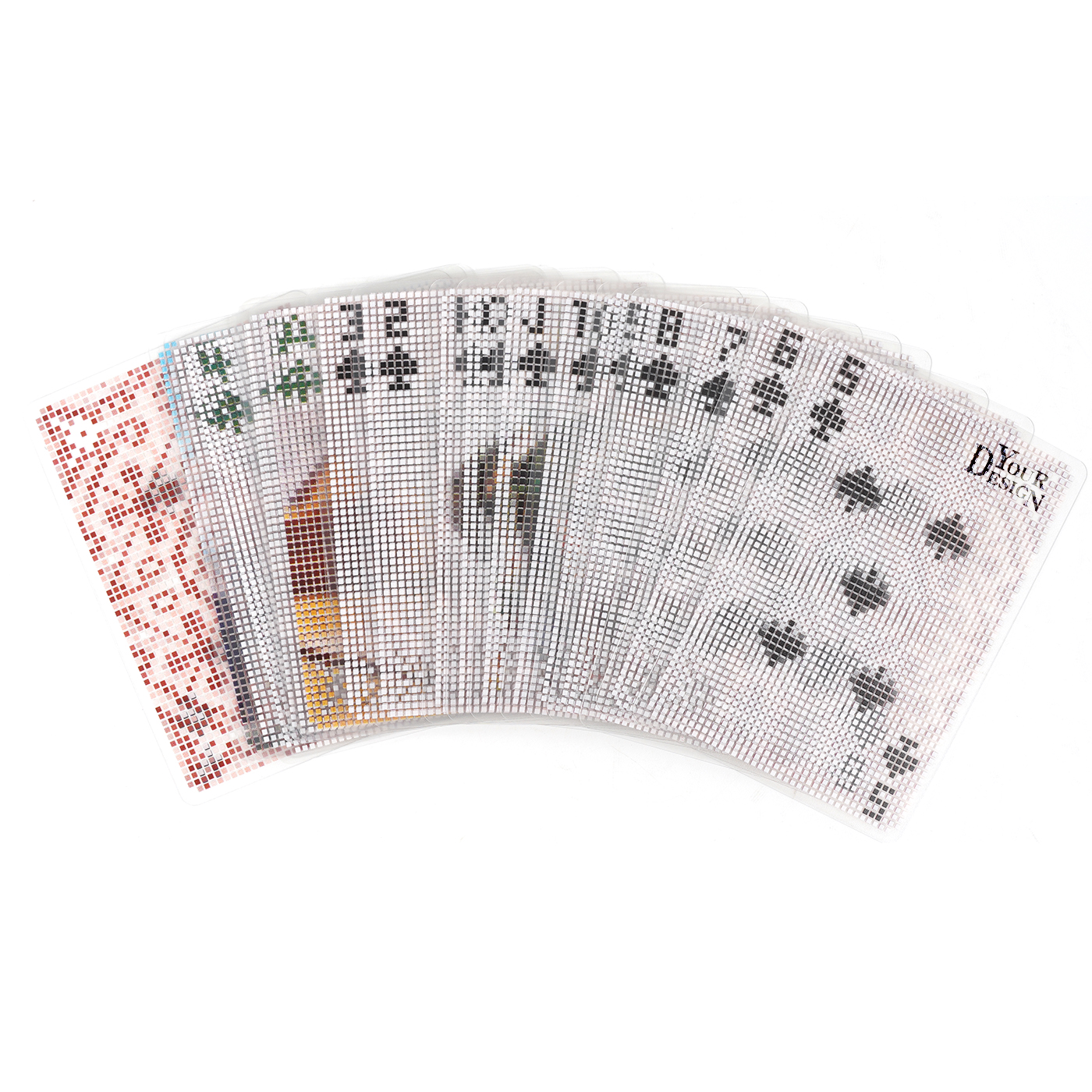 Custom PVC Clear Playing Cards