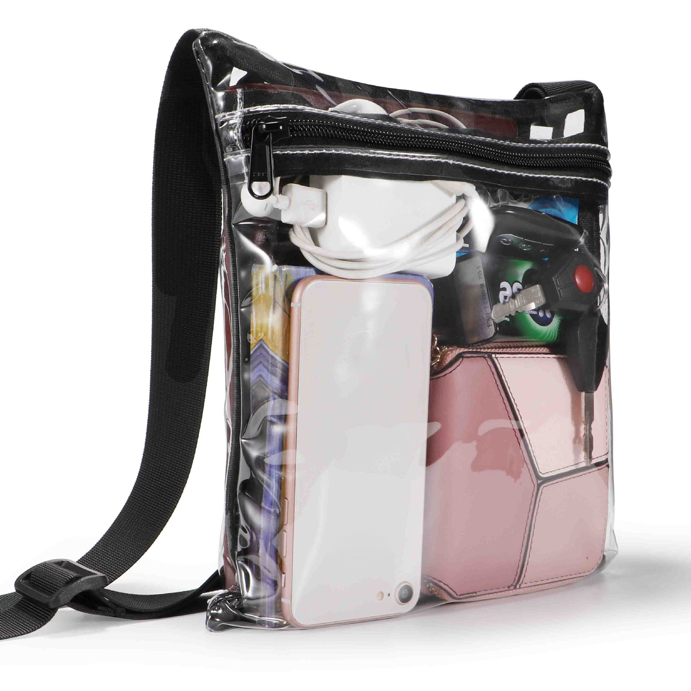 Holographic Clear Crossbody Bag1