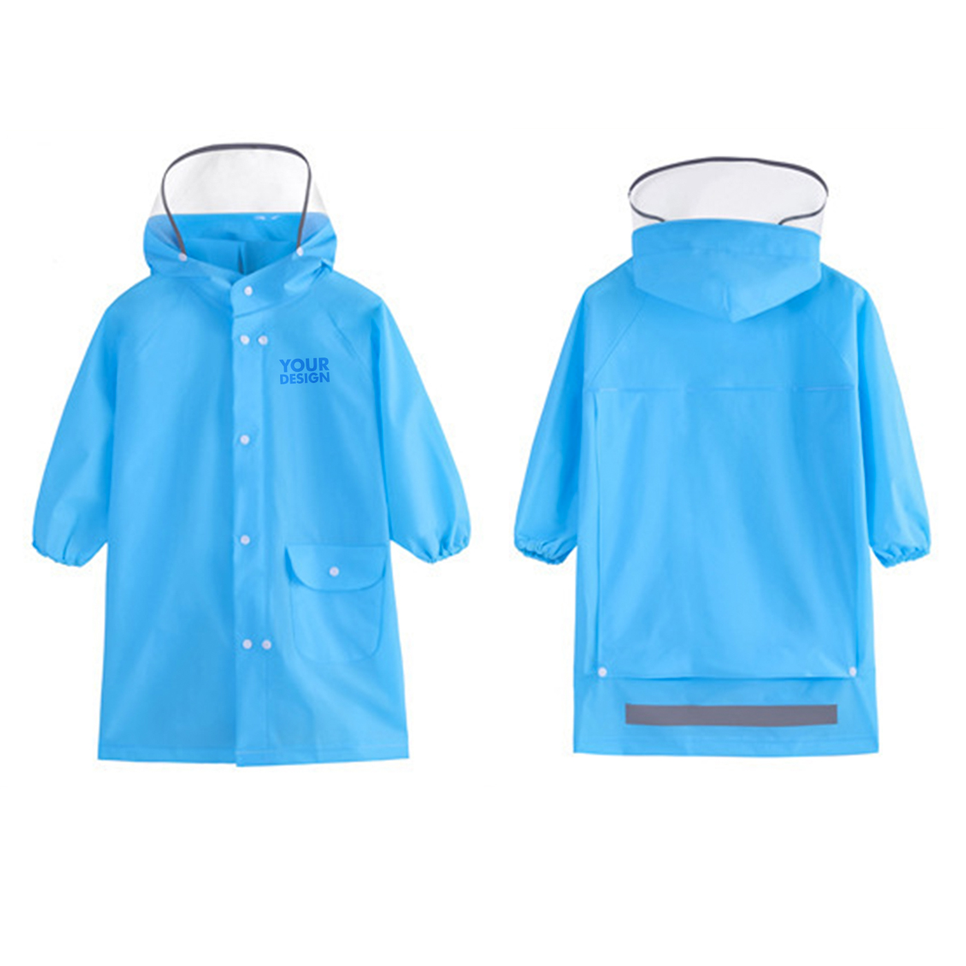 Custom EVA Kids Rain Coat