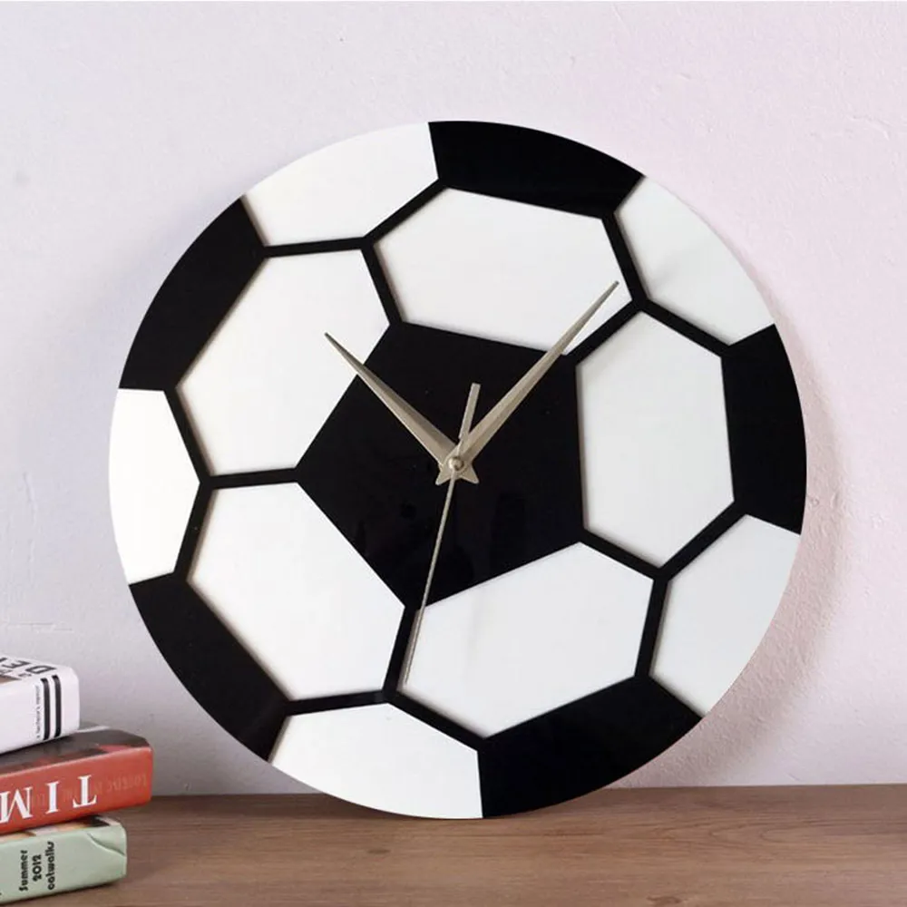 Silent Football Wall Clock1