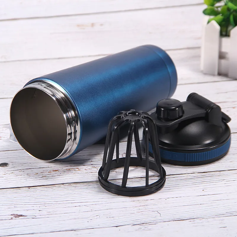 Stainless Steel Protein Shaker Bottle4