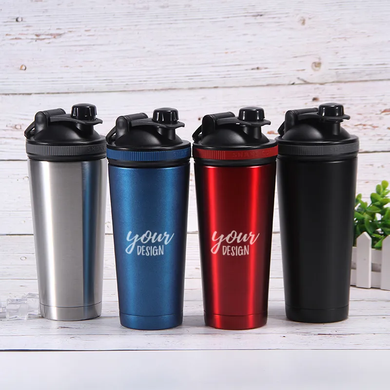 Stainless Steel Protein Shaker Bottle