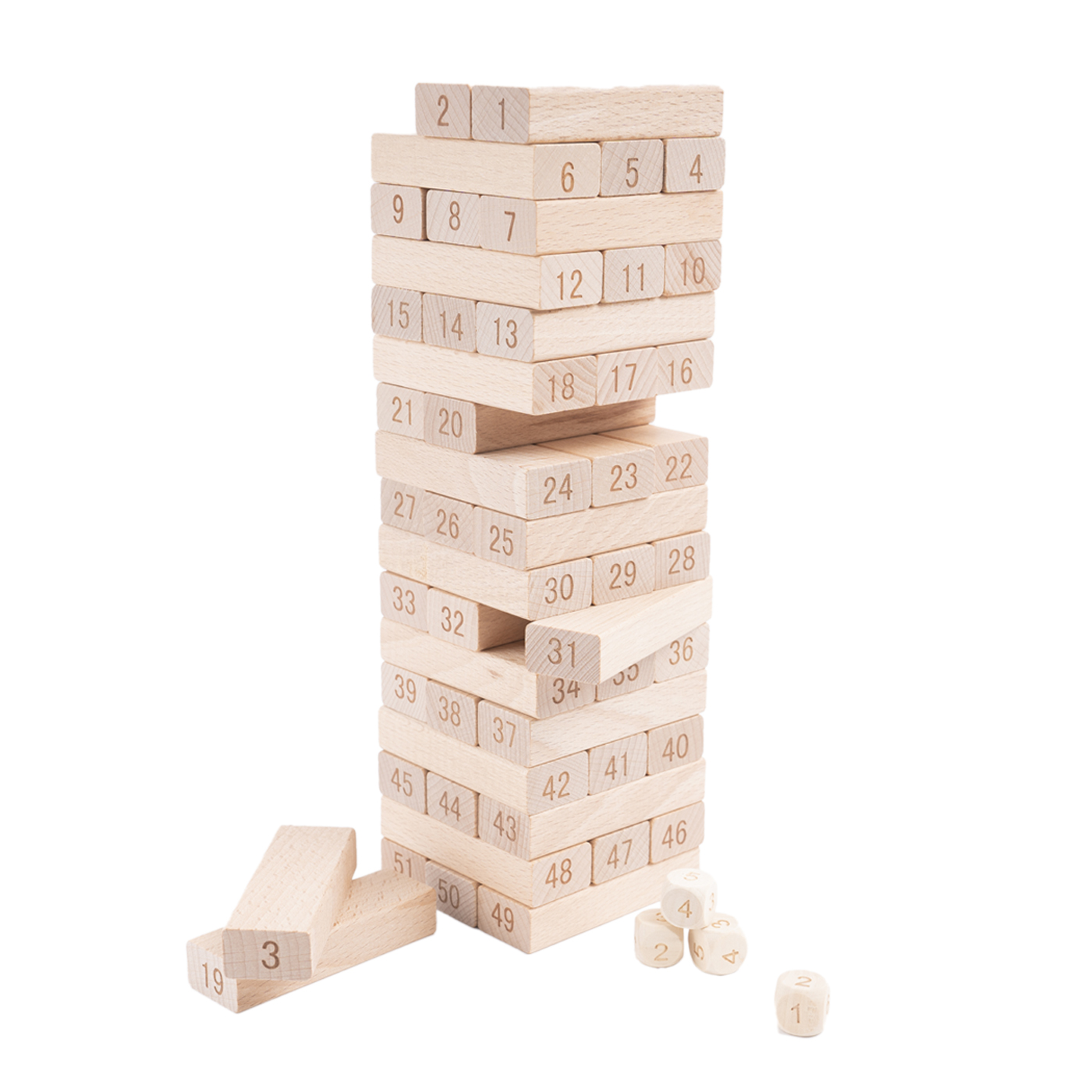 Wooden Tumbling Tower