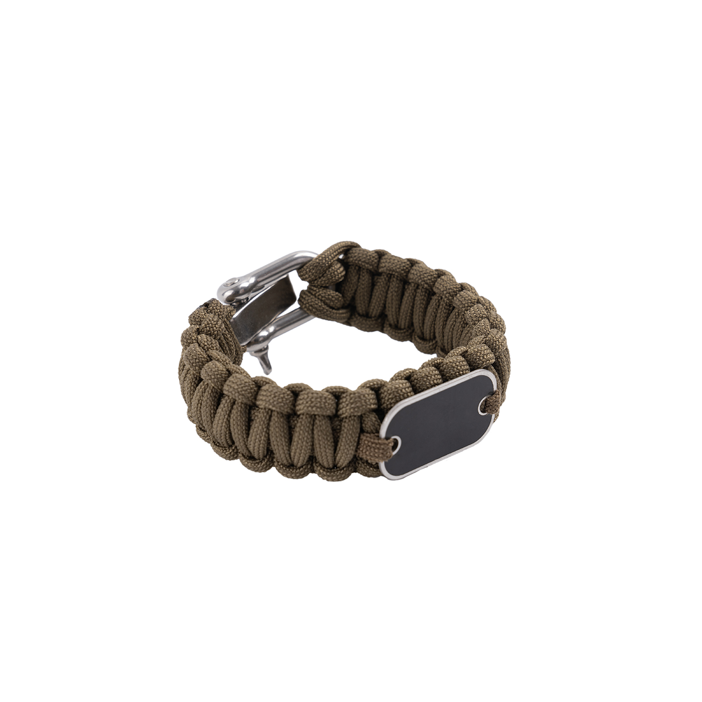 Paracord Survival Bracelet With Nameplate2
