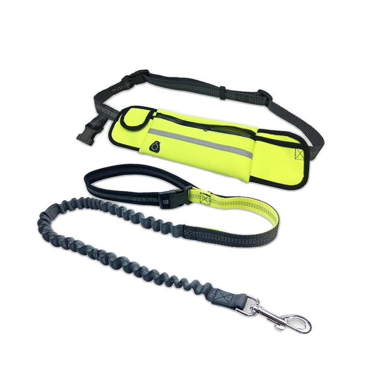 Hands Free Dog Leash With Pouch2