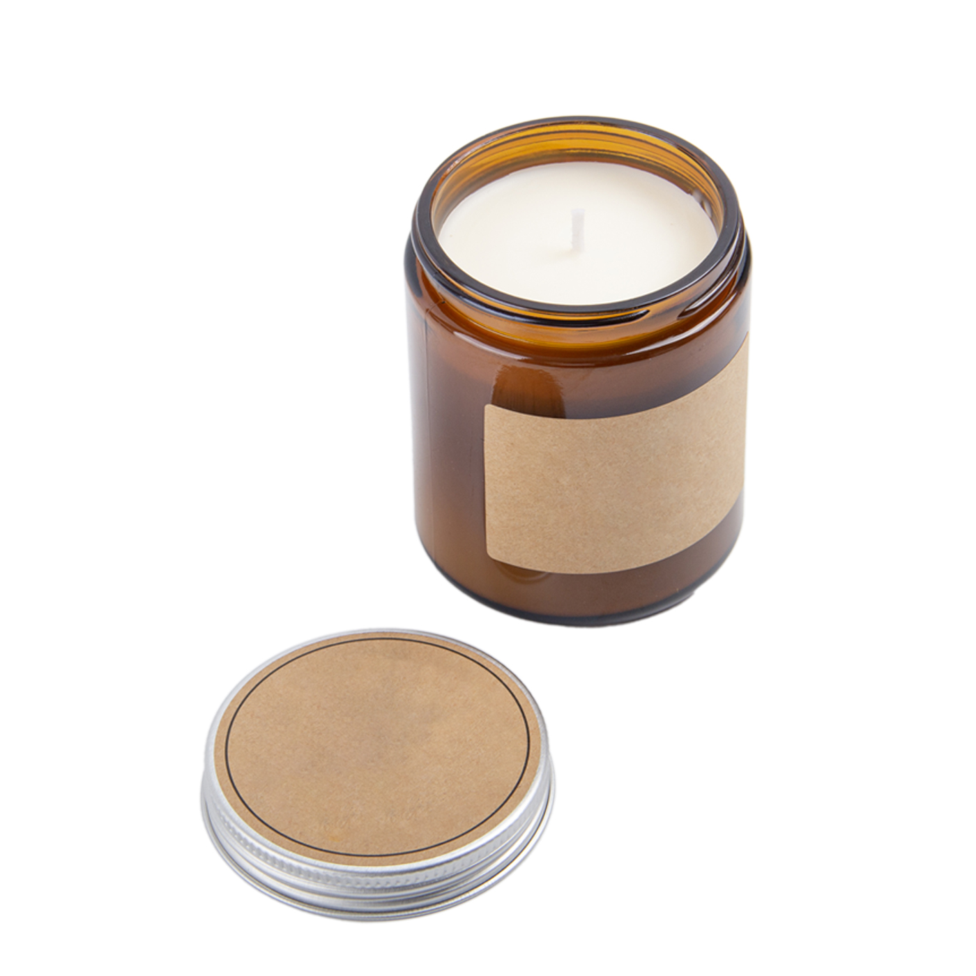 Soy Wax Scented Candle With Lid1