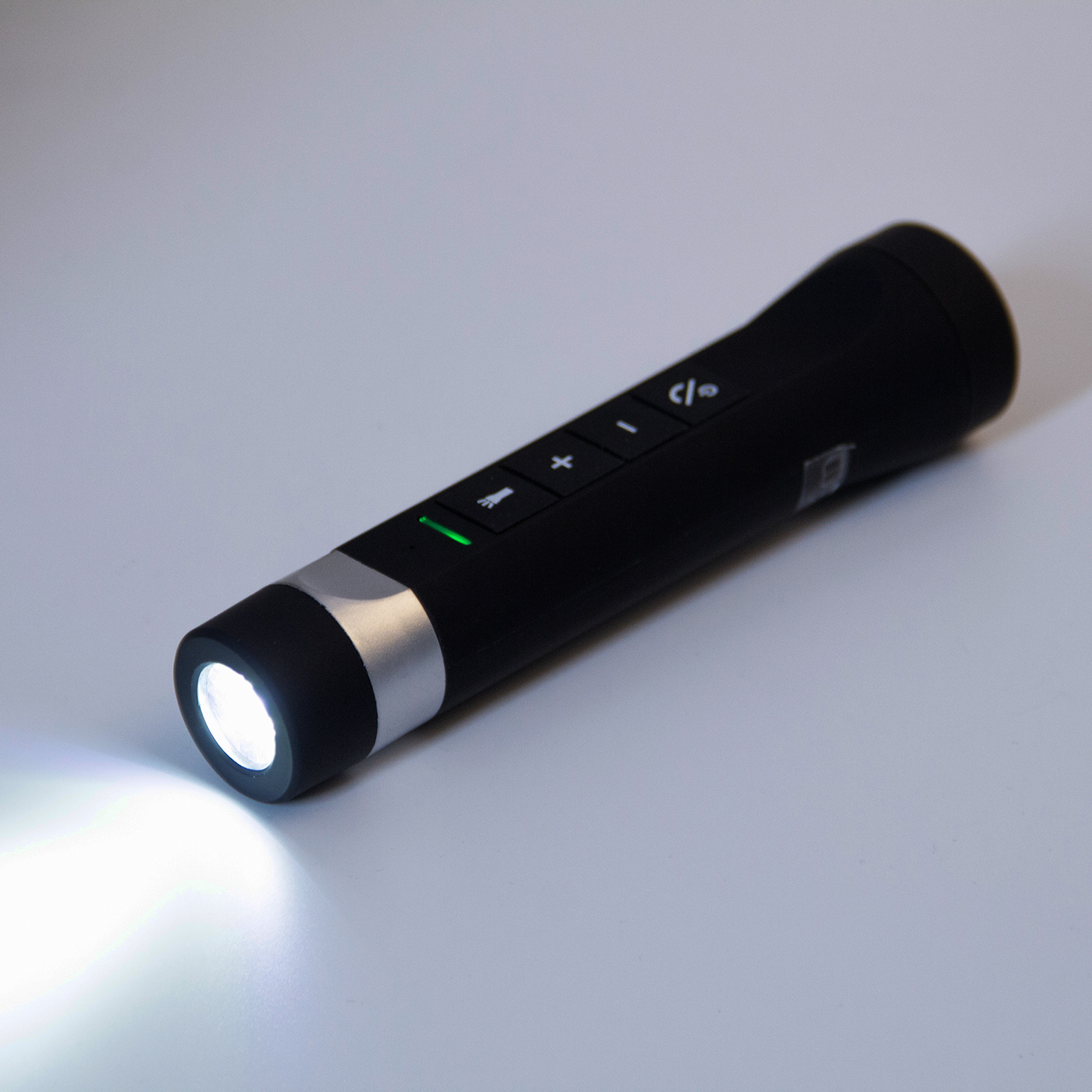 Portable LED Light Torch With Speaker2