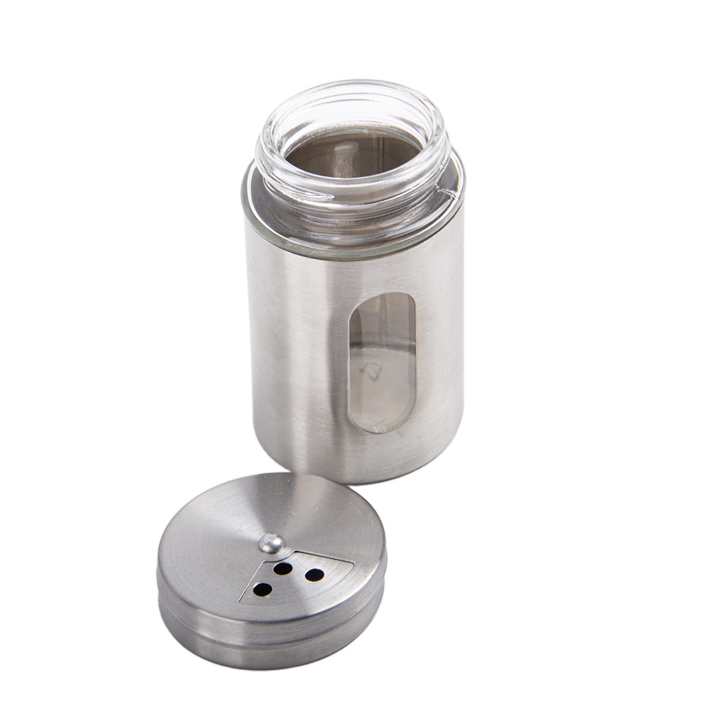 Stainless Steel Salt And Pepper Shaker2