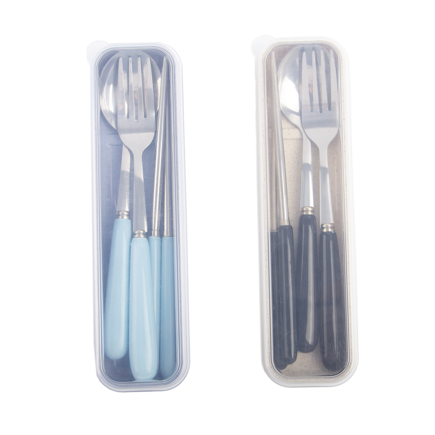3 Pcs Stainless Steel Cutlery Set With Travel Case3