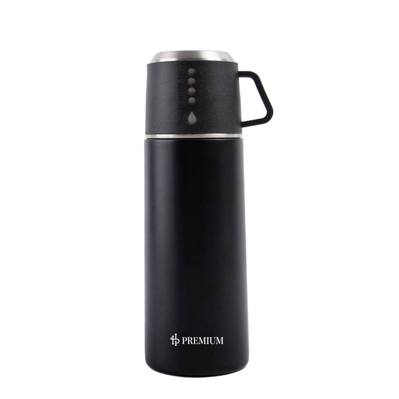 12 oz. Double Wall Gift Travel Vacuum Flask With Cup