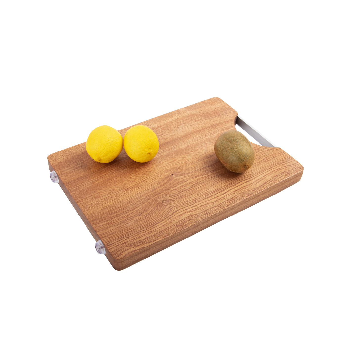 Wooden Cutting Board With Stainless Steel Handle1
