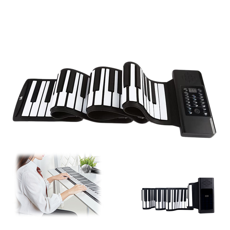 Hand Roll Up Electronic Organ Keyboard
