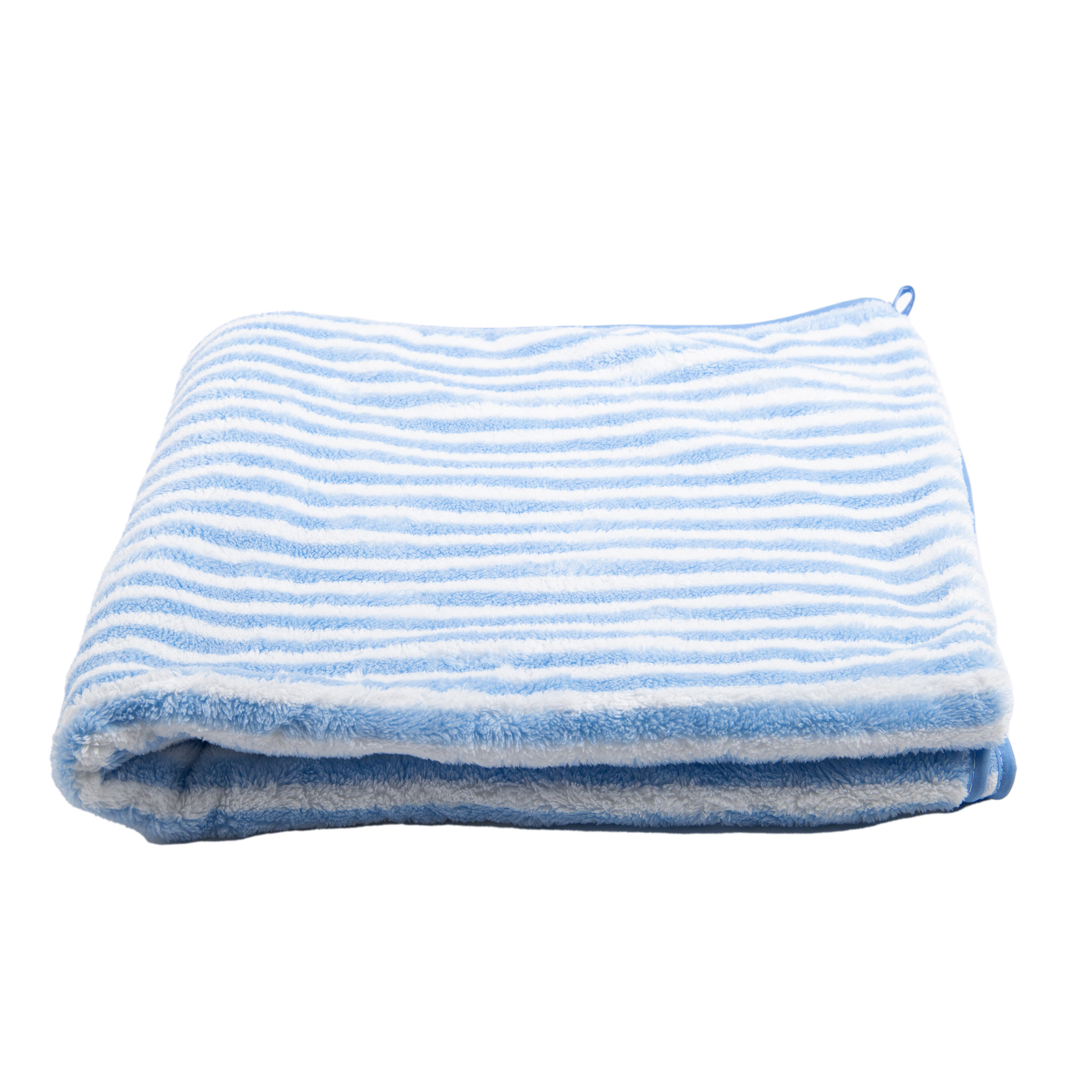 Coral Fleece Striped Bath Towel1