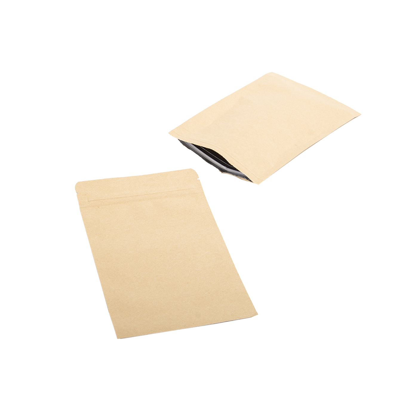 Small Aluminum Foil Ziplock Kraft Paper Bag1