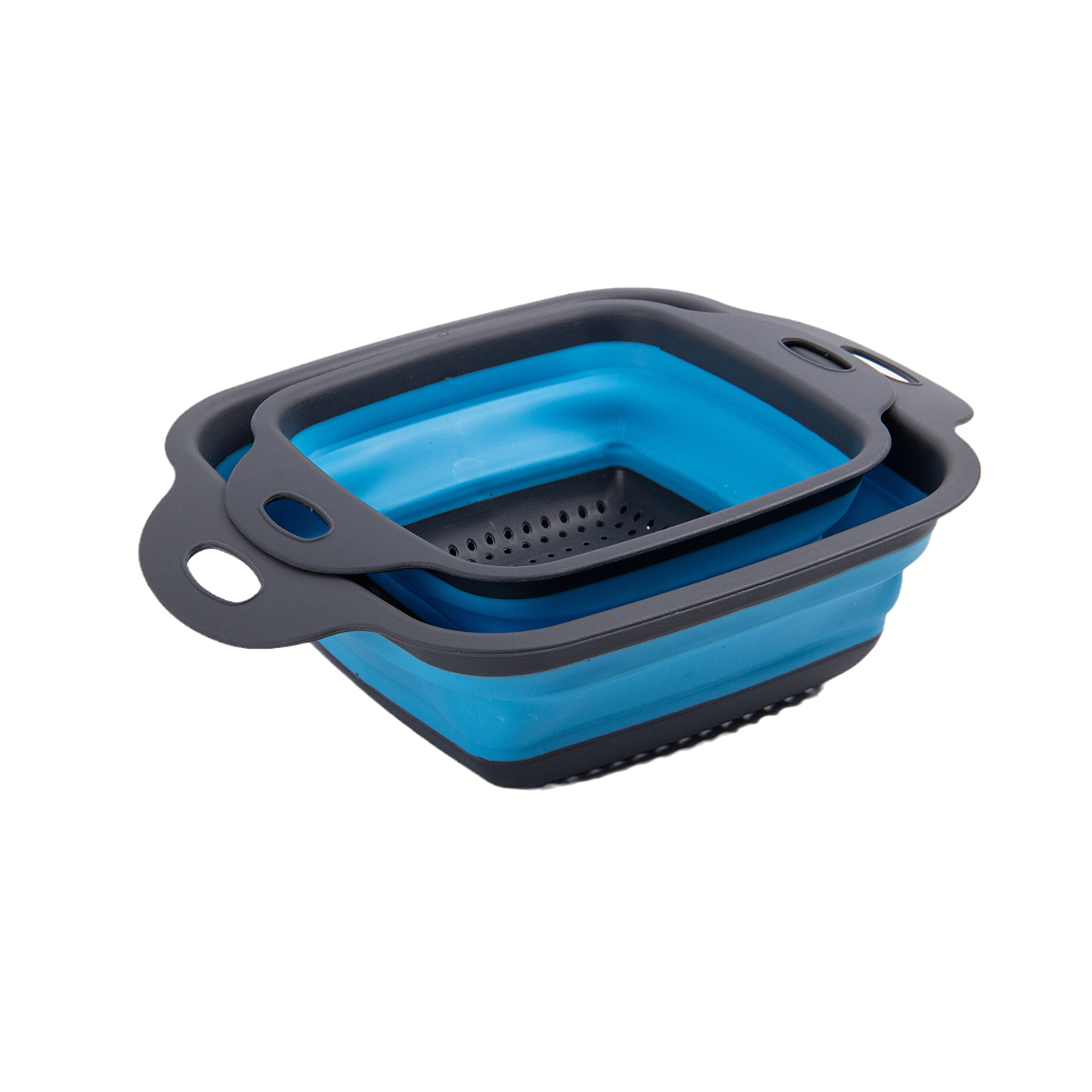 Collapsible Colander Set With Handle
