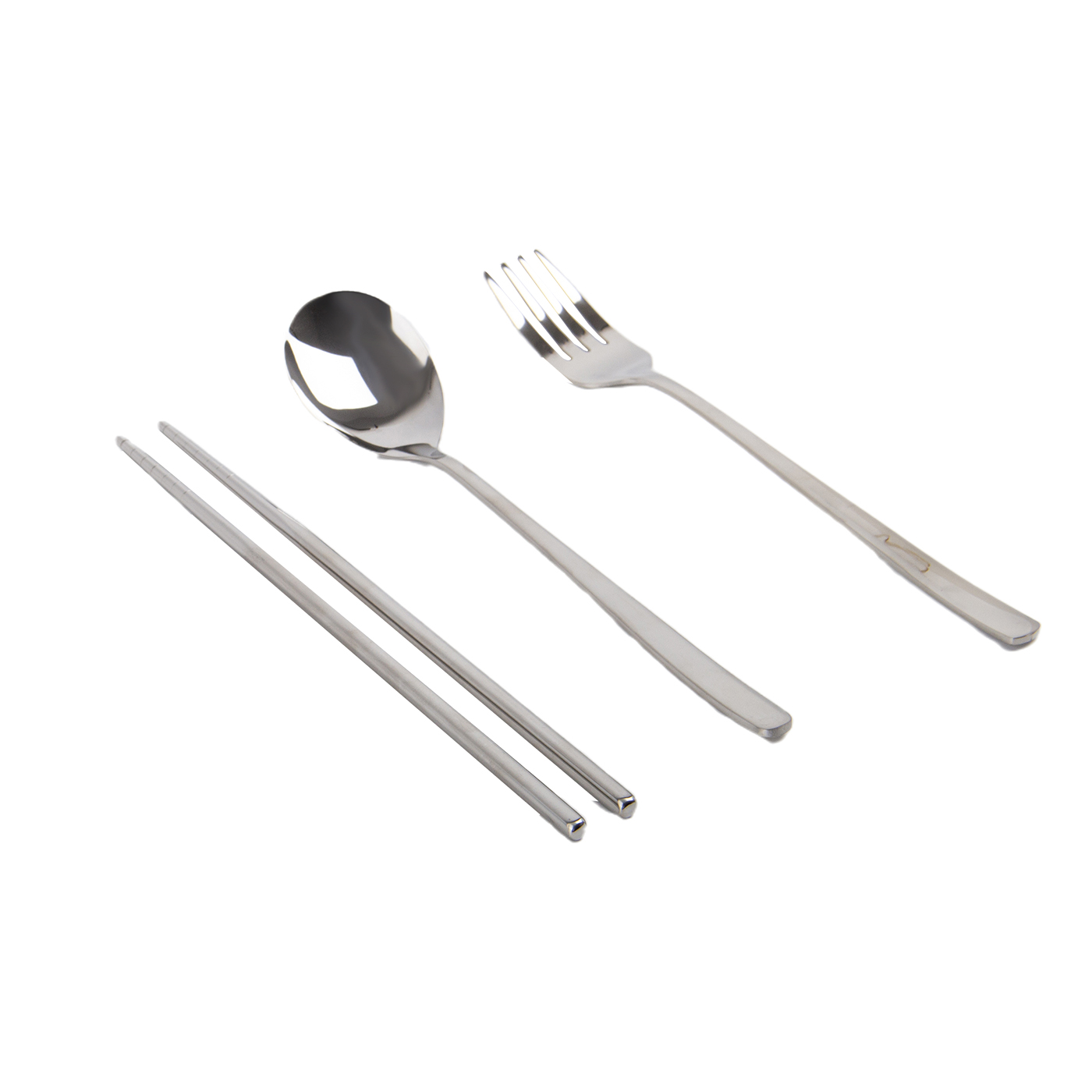 3Pcs Stainless Steel Cutlery With Case1