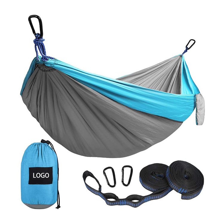 Double Color Matching Portable Camping Hammock2