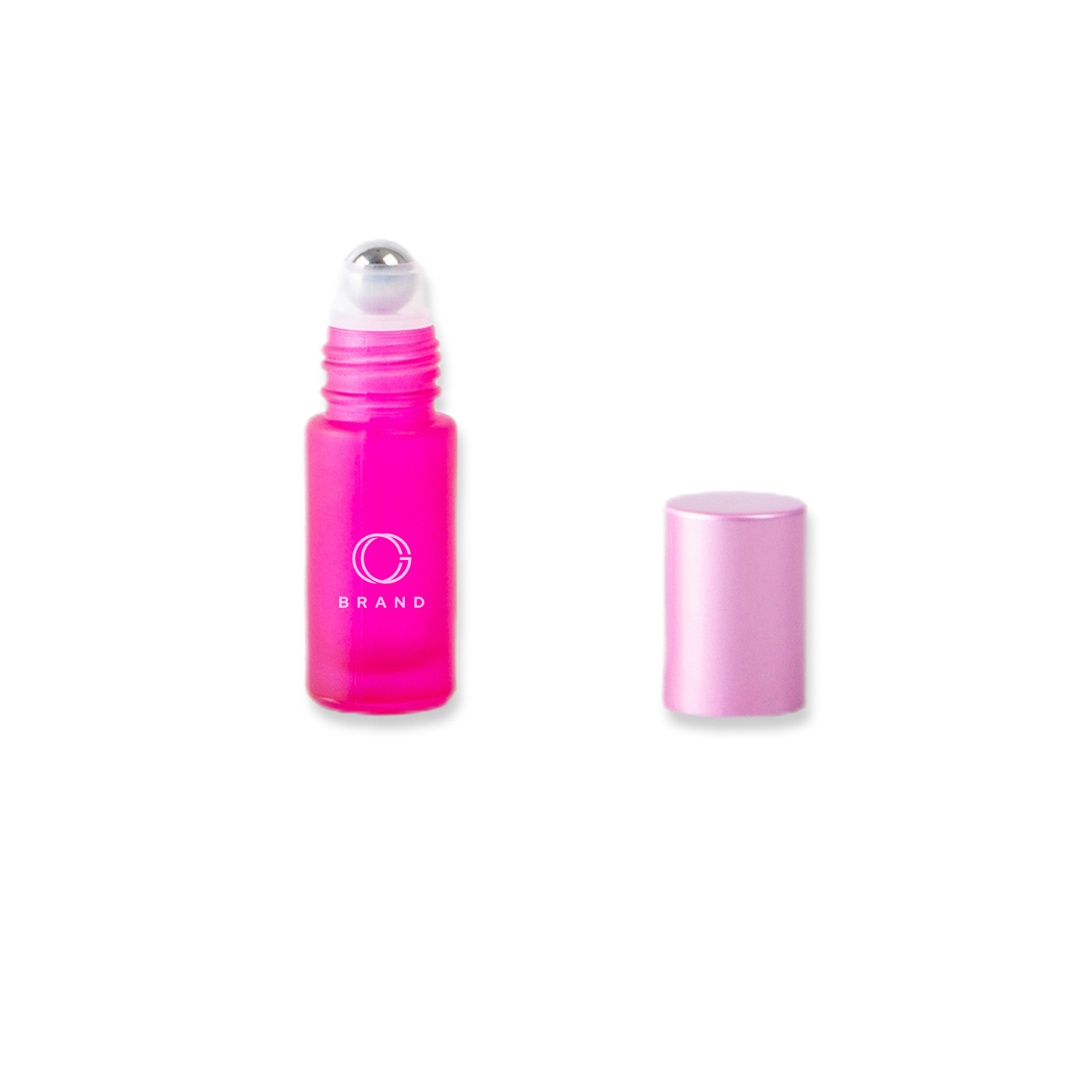 5ml Frosted Glass Roll On Bottle1