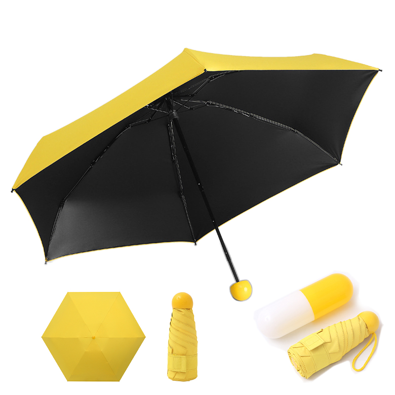 Mini UV Protective Umbrella With Capsule Case2