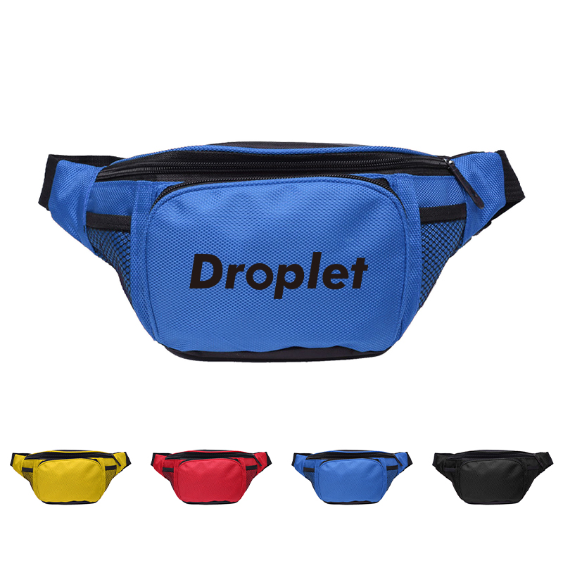 Personalized Waterproof Nylon Waist Bag