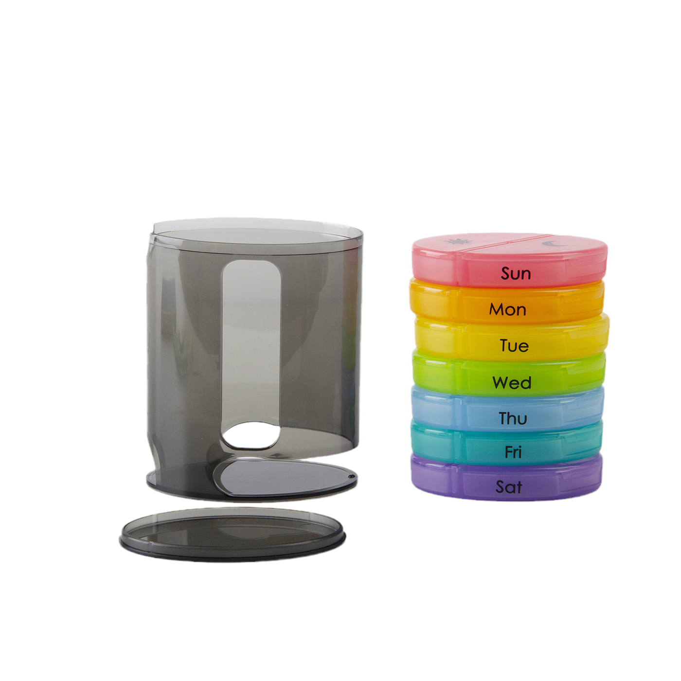 Stackable Daily Pill Organizer2