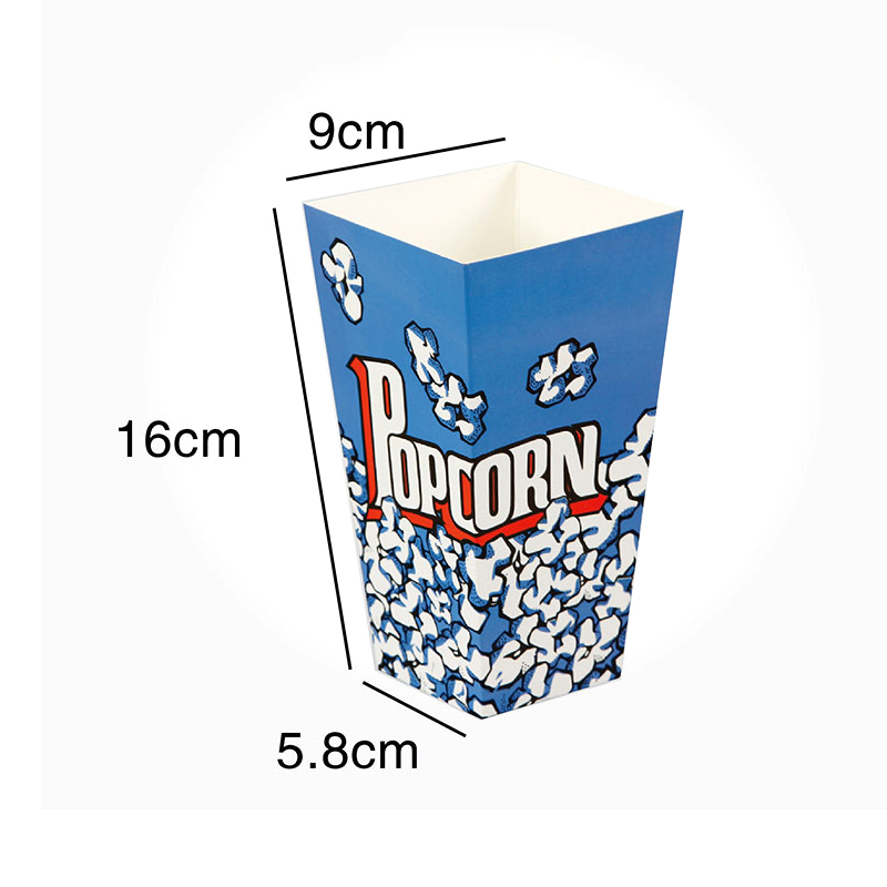 28 oz. Square Paper Popcorn Bucket2