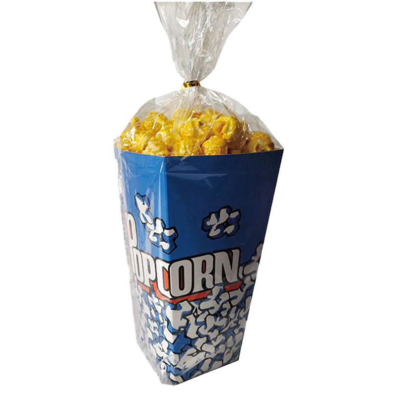 28 oz. Square Paper Popcorn Bucket1