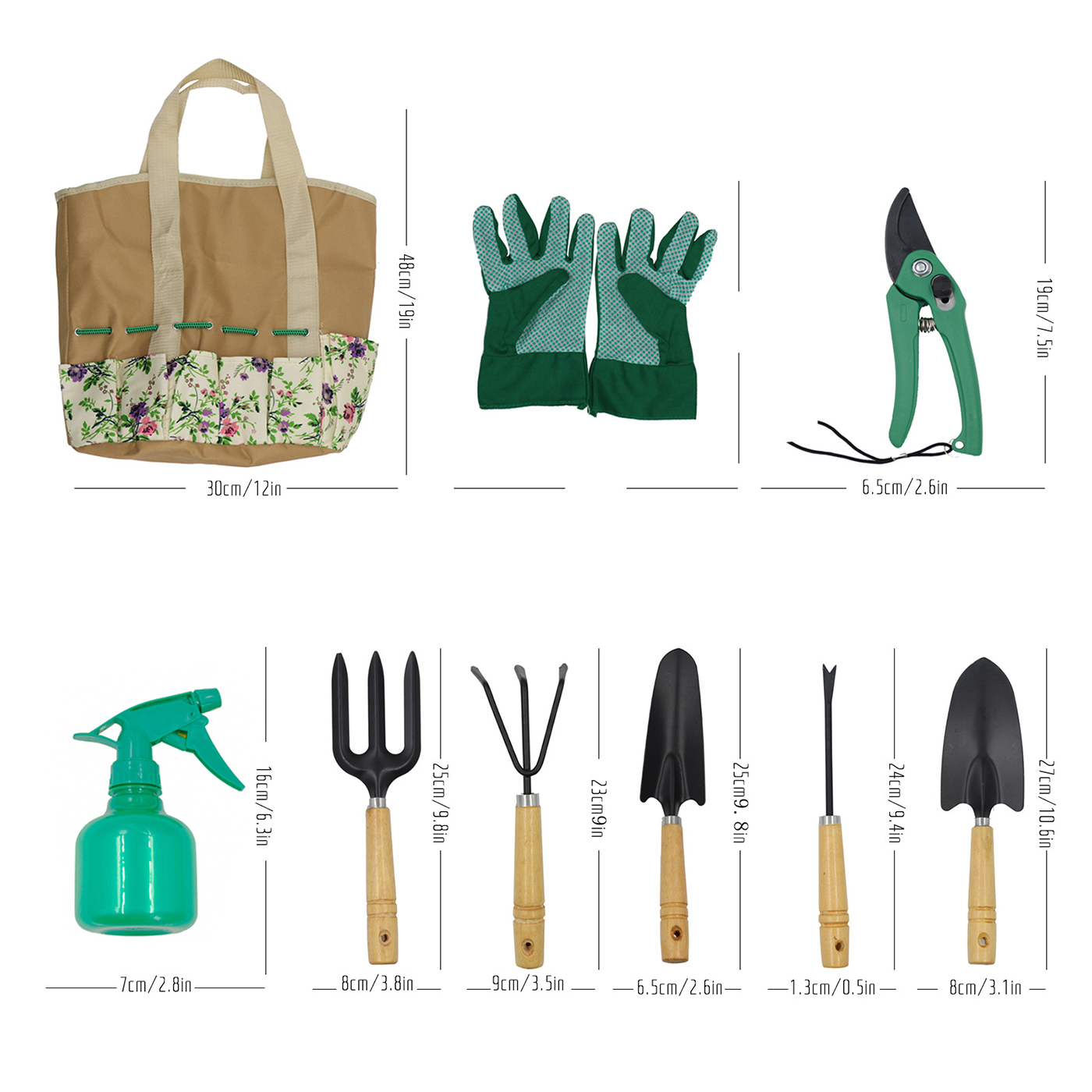 Garden Tool Set With Bag2
