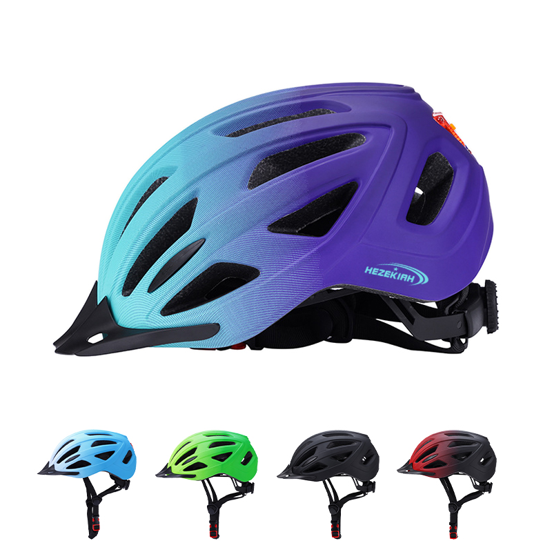 Lightweight Bike Helmet With Rear Light
