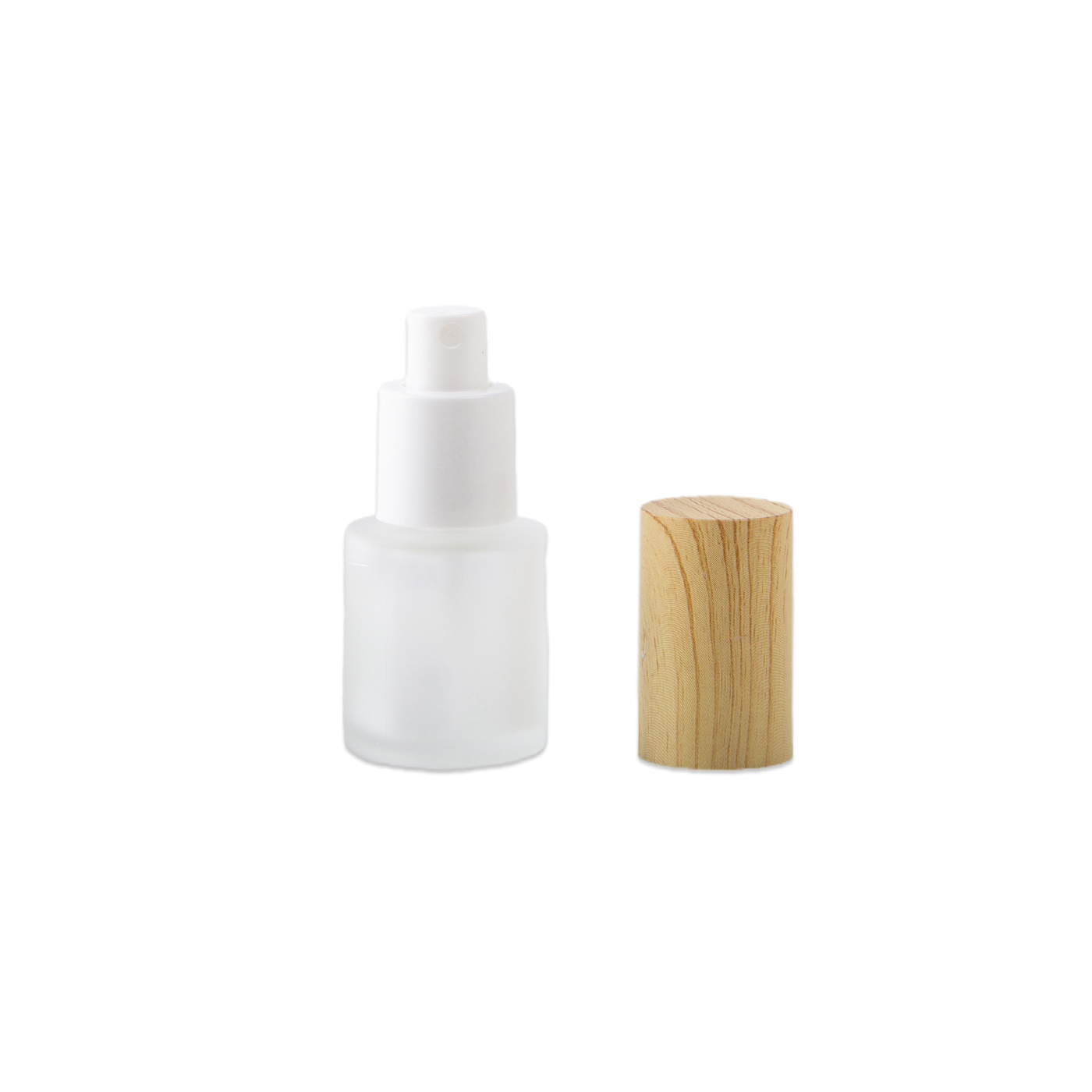 20ml Glass Spray Bottle With Wood Cap2