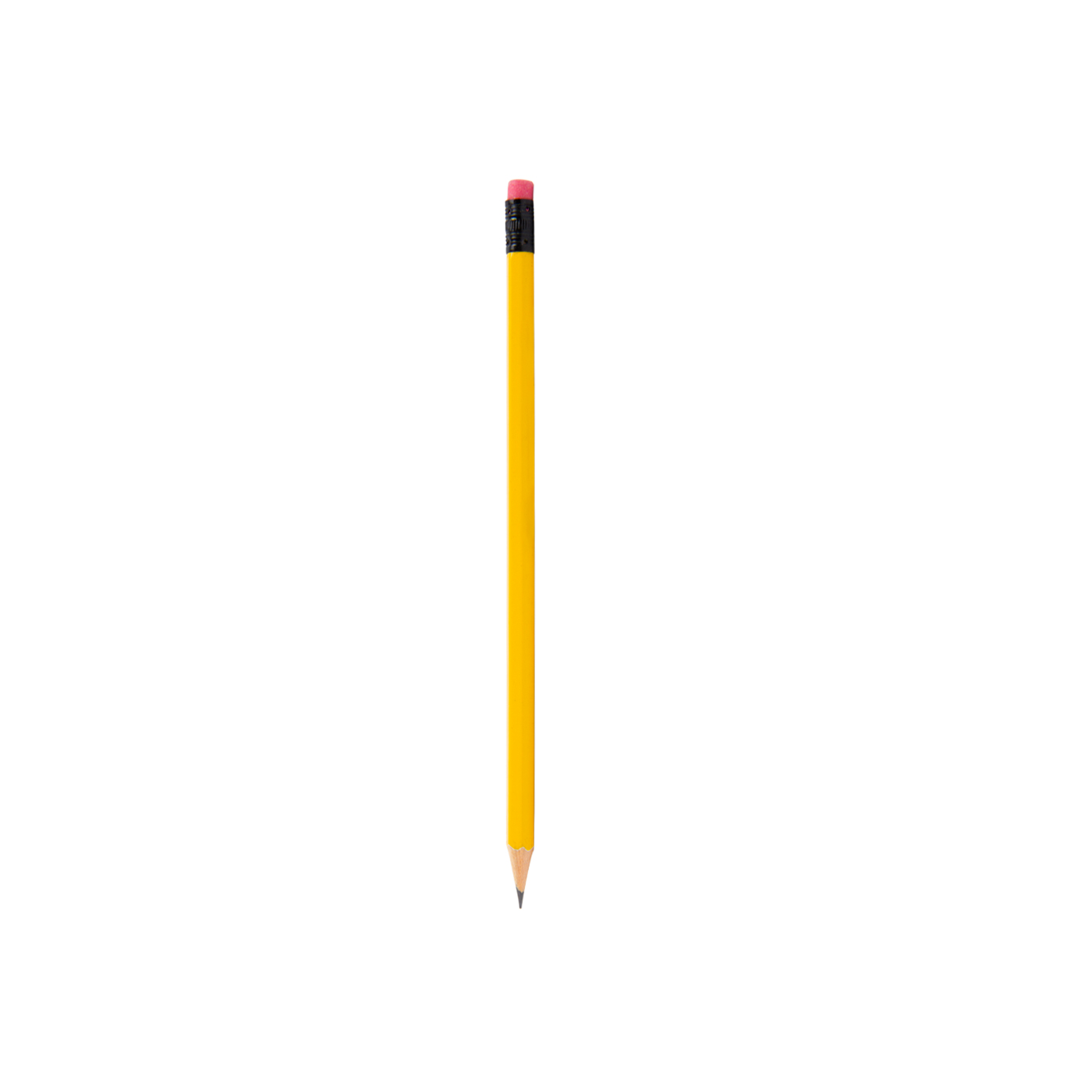 12pcs Custom Yellow Wooden Pencil With Sharpener2