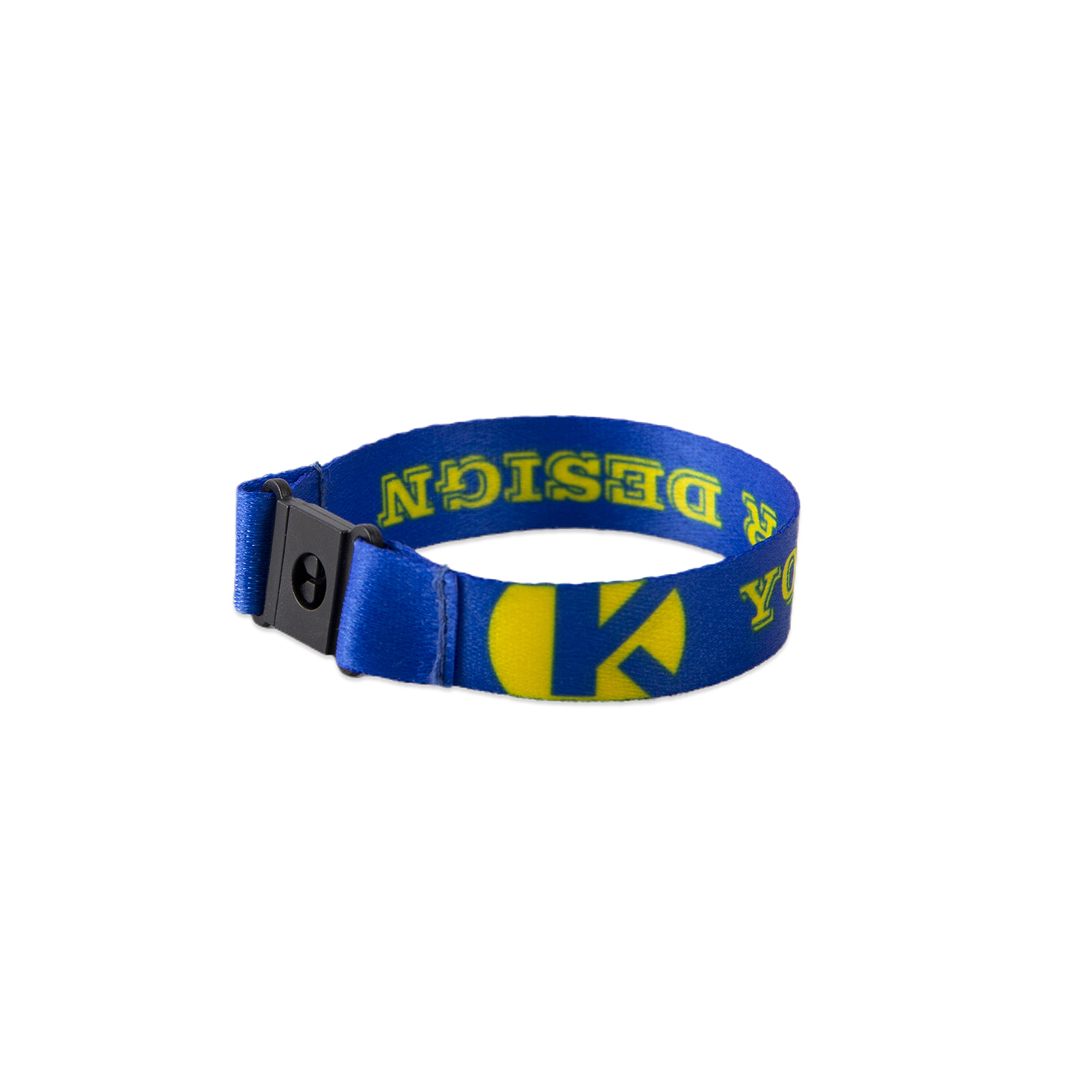 Custom Polyester Wristband With Buckle