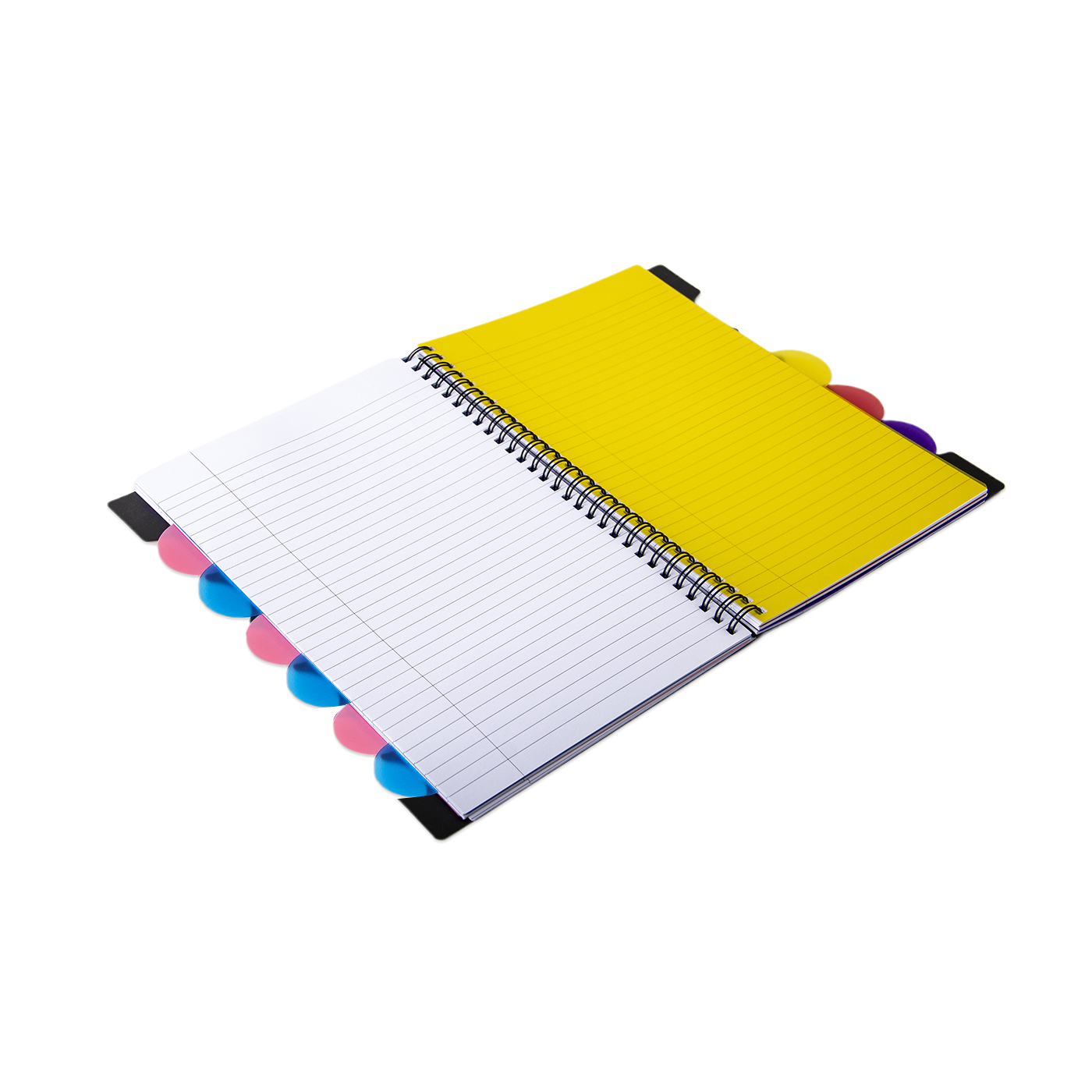 Spiral Notebook With Tabs2
