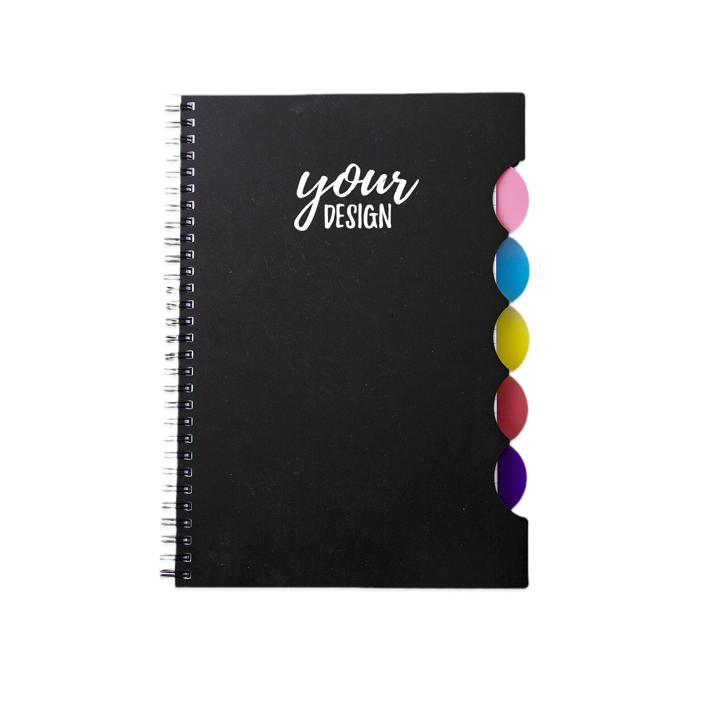 Spiral Notebook With Tabs1
