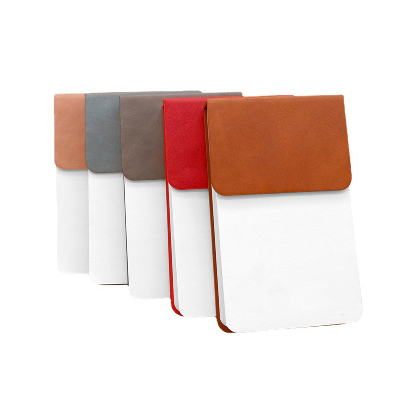 PU Leather Cover Memo Pad With Sticky Flags3