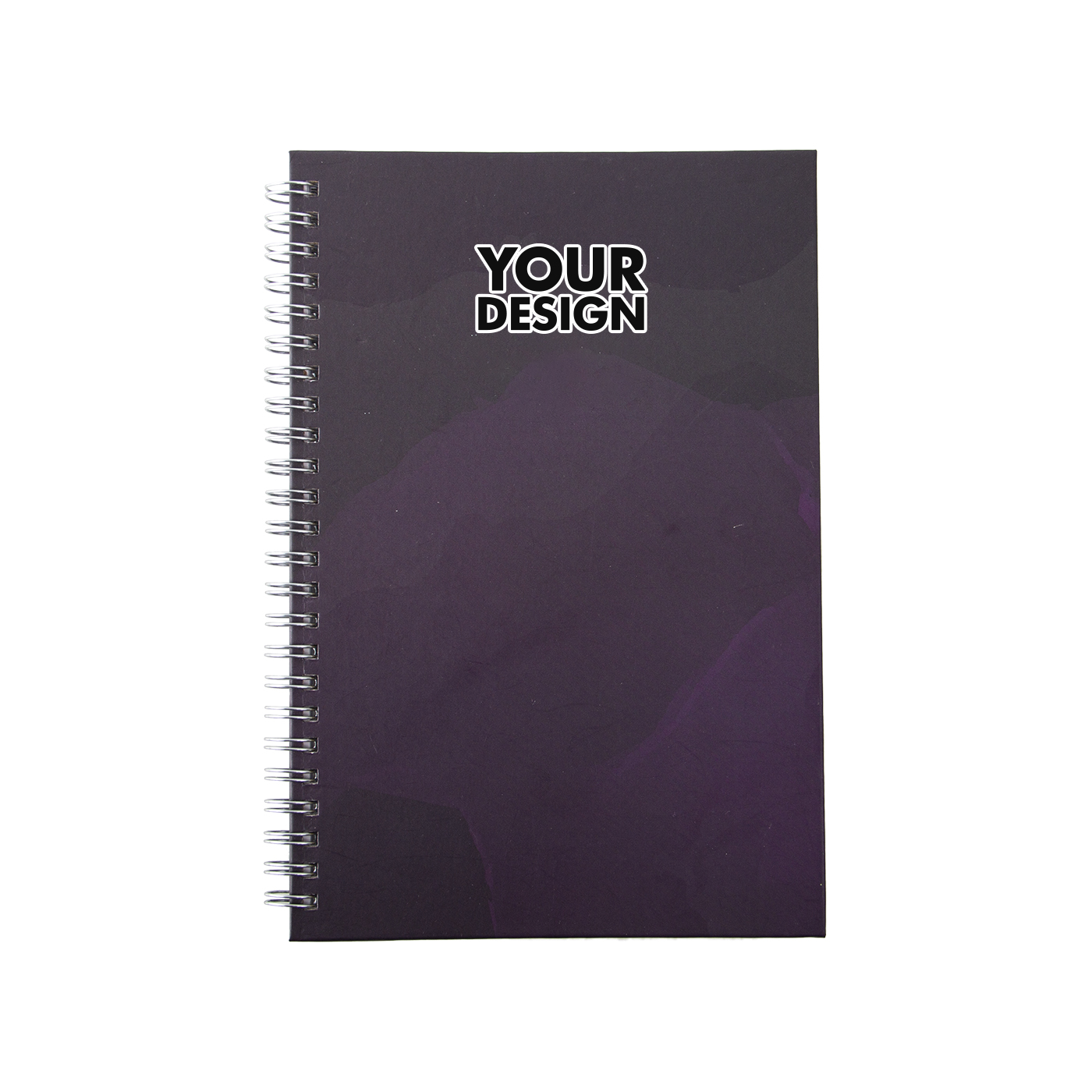 Customizable Hardcover Spiral Notebook1