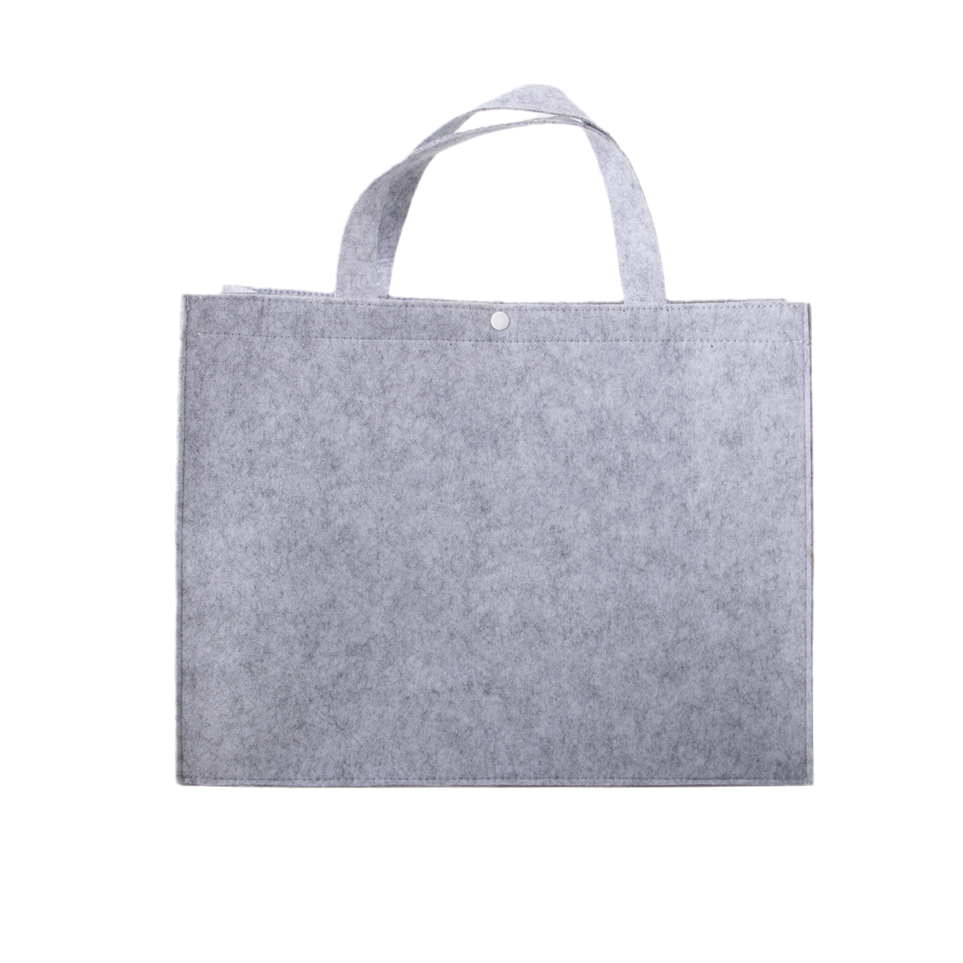 Big Felt Tote Bag With Button2